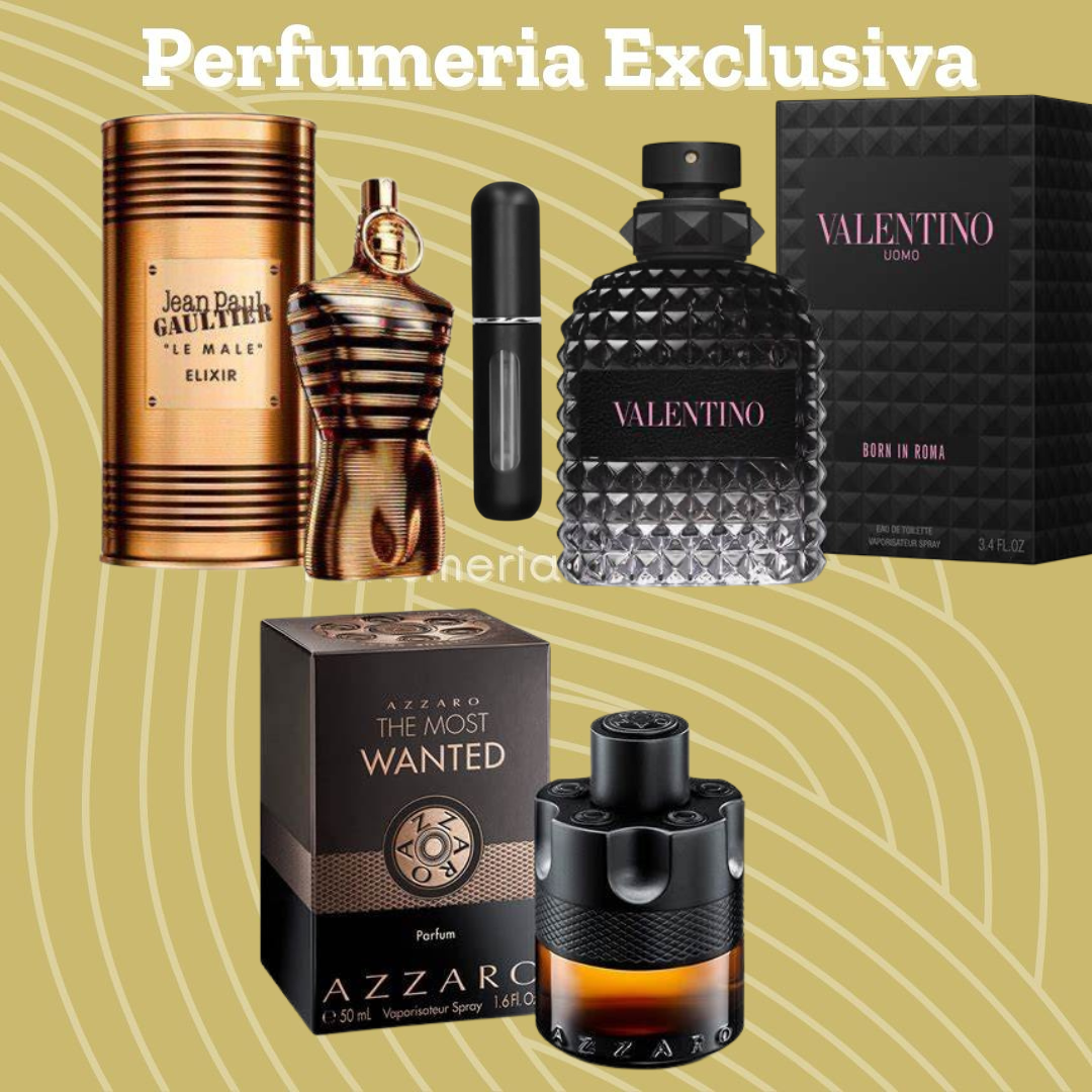 JP ELIXIR+VALENTINO N+AZZARO+PERFUMERO
